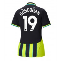 Zenski Nogometni Dres Manchester City Ilkay Gundogan #19 Gostujuci 2024-25 Kratak Rukav